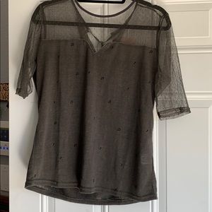 Beautiful shirt with music notes